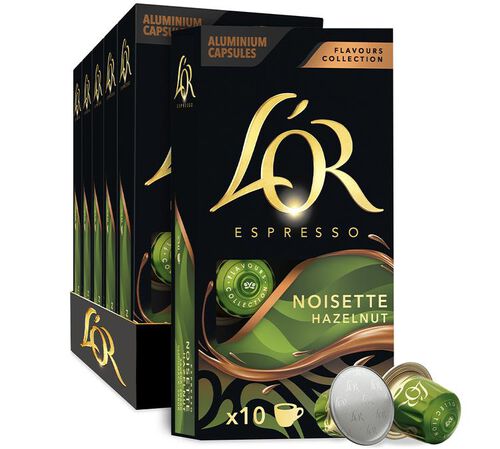 50 capsules compatibles Nespresso* Original Noisette - L'OR ESPRESSO