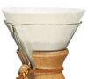 Chemex - 100 Filtri bianchi rotondi gi&agrave; tagliati per caffettiera da 6 a 10 tazze image number 1