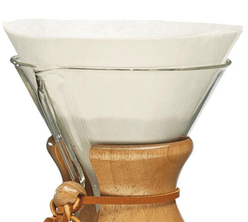 Chemex&reg; Bonded Filters Pre-Folded Circles (6, 8 & 10 Cups) x 100 image number 1