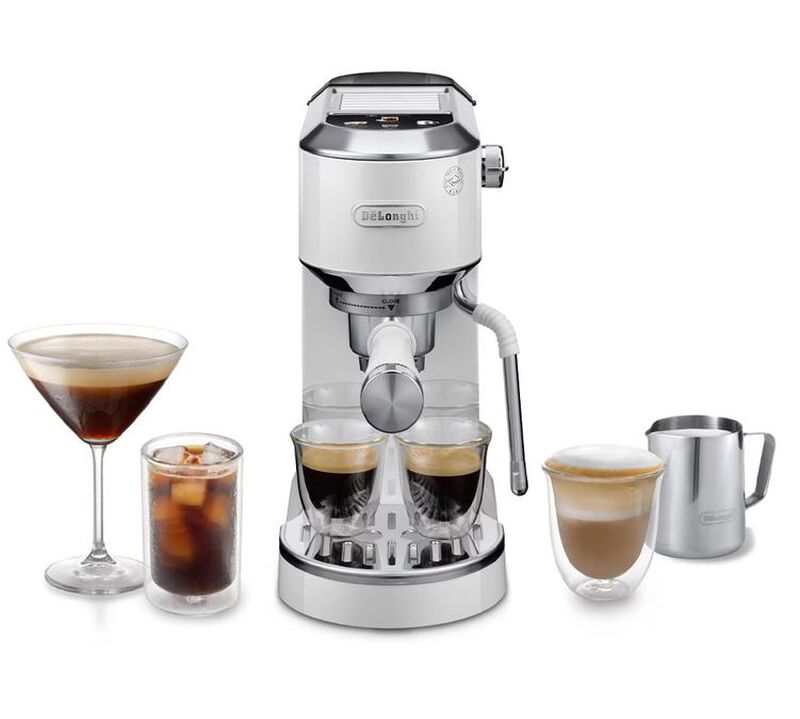 DeLonghi Dedica Duo EC890.WI Bianca Macchina caff&egrave; espresso image number 0