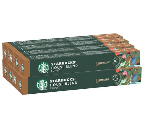 80 Nespresso* Original Compatible Capsules House Blend &ndash; STARBUCKS