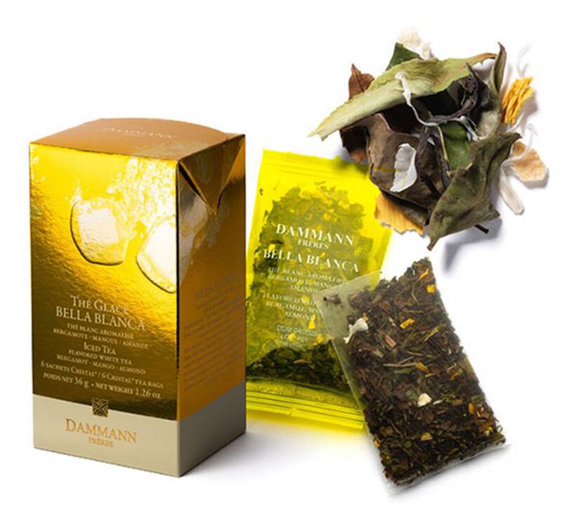 Iced Tea Bella Blanca by Dammann Fr&egrave;res x 6 Tea Bags image number 4