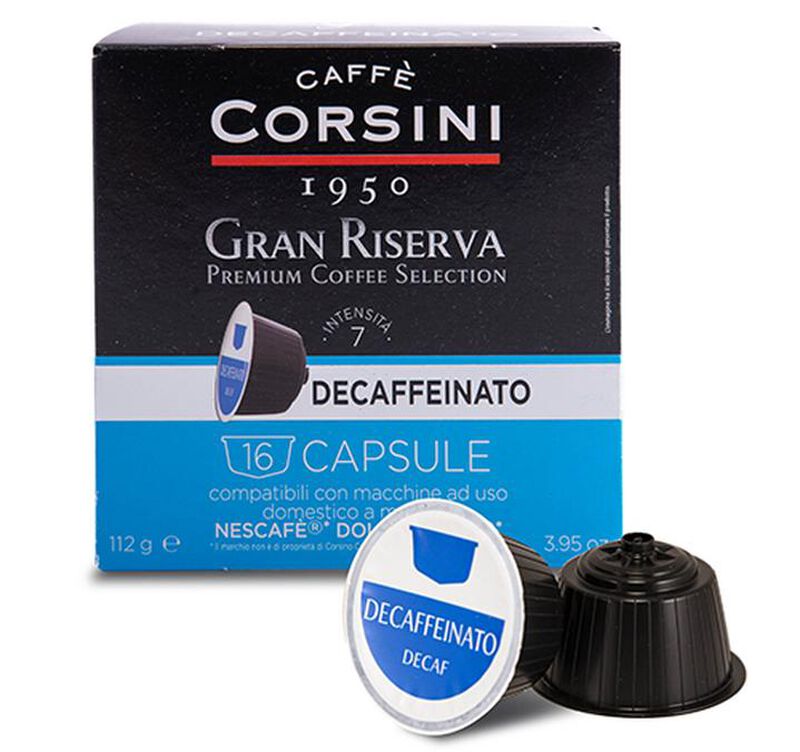 16 Nescaf&eacute;* Dolce Gusto* Compatible Pods Gran Riserva Decaffeinato &ndash; CORSINI image number 2