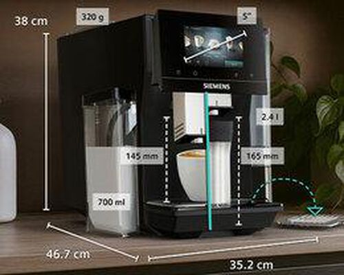 Siemens - Kaffeevollautomat EQ.700 IAroma Integral TQ725E03 &ndash; Schwarz image number 4