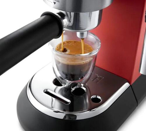 Machine expresso DELONGHI Dedica EC695.R Rouge image number 3