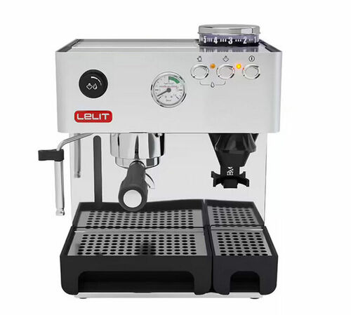 Lelit PL042EM Anita Macchina per Espresso Manuale con Macinacaff&egrave;