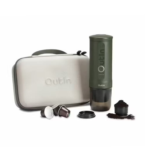 OutIn Nano Traveler Espresso Gift Set - Forest Green