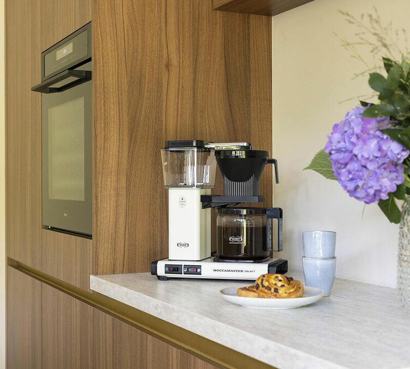 Caffettiera filtro Moccamaster KBG741 SELECT Bianco Mat image number 6