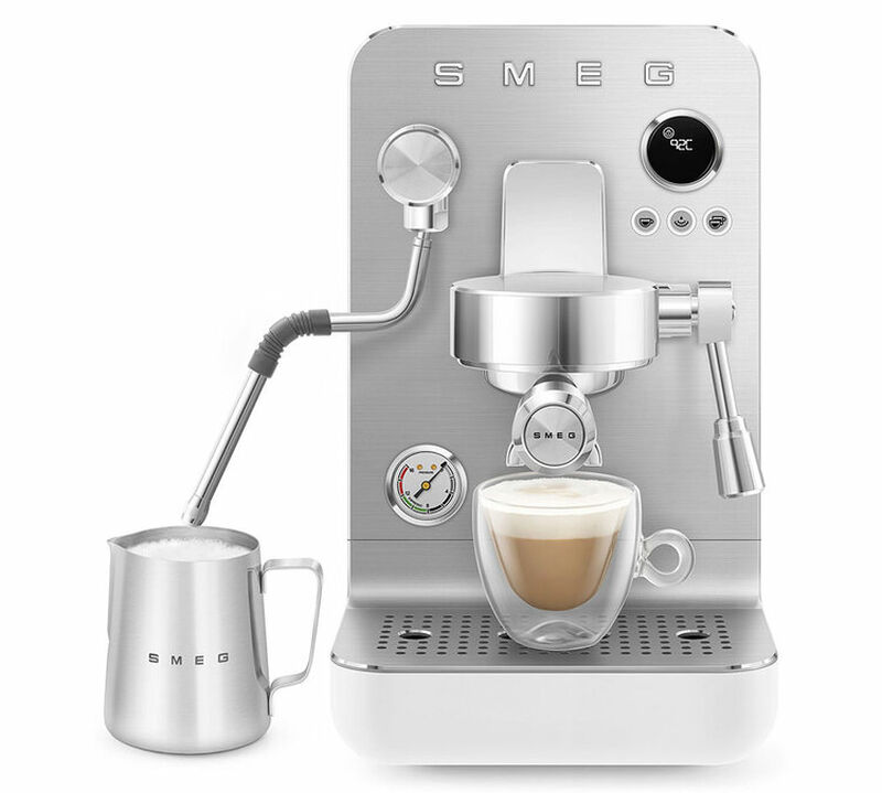 Machine Expresso SMEG EMC02WHMEU blanche image number 7