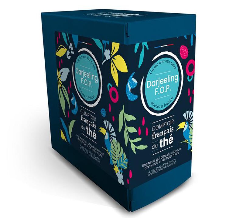 Th&eacute; Noir Darjeeling FOP - Boite 20 sachets - COMPTOIR FRAN&Ccedil;AIS DU TH&Eacute; image number 0