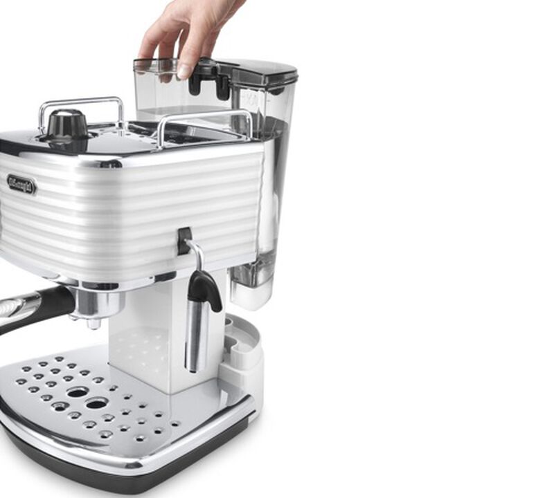 Expresso Solo Pompe Scultura White ECZ 351.W - Delonghi image number 4