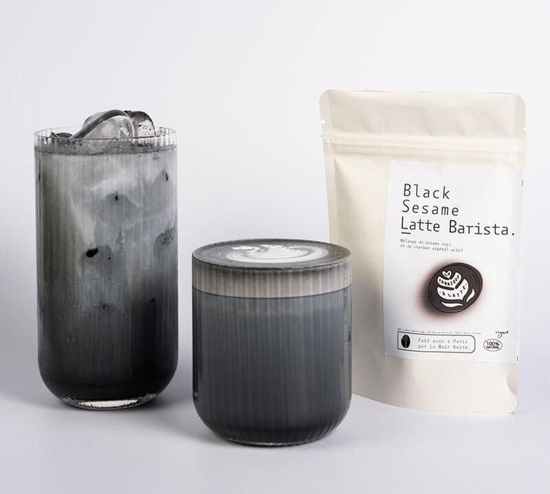 Black Sesame Latte by La Fabrique &agrave; Latte - 100g image number 3