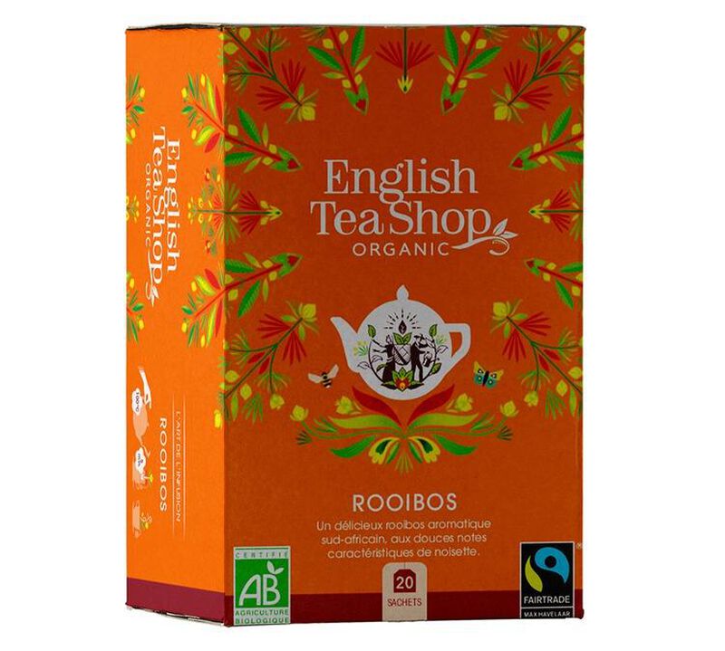 Rooibos Bio & Equitable - 20 sachets - FAIRTRADE - ENGLISH TEA SHOP image number 0