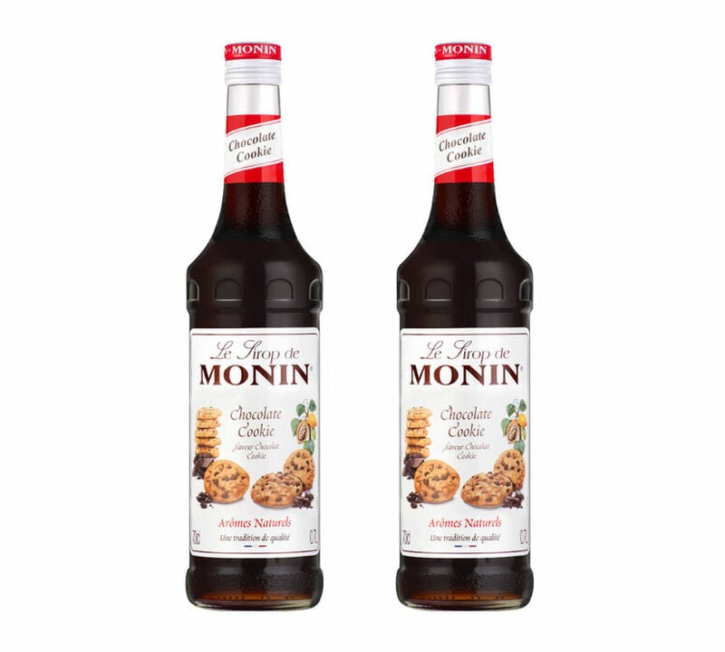 Sirop Monin - chocolate cookie - lot de 2 x 70cl image number 0