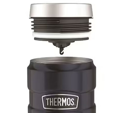 Pack isotherme (Bouteille - Mug - Lunch Box) Stainless King bleu nuit 47 cl - THERMOS image number 2