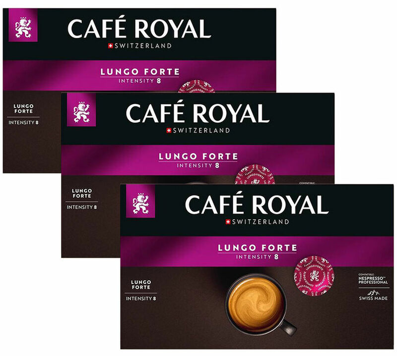 150 Nespresso* Pro Capsules Lungo Forte &ndash; CAFE ROYAL image number 0