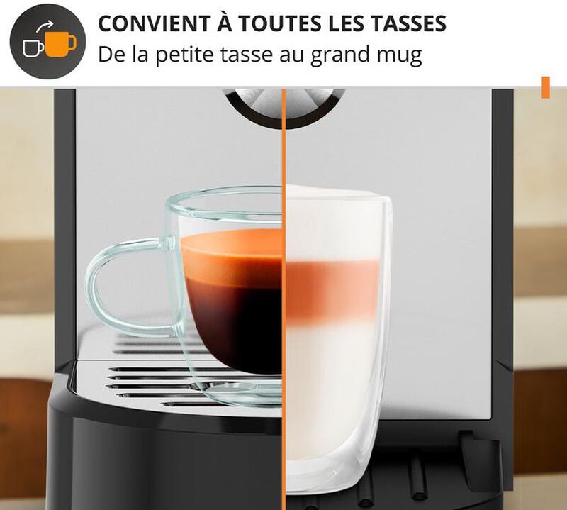 Machine expresso KRUPS Virtuoso plus XP444G10 inox noir image number 3