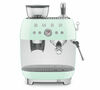 Machine expresso SMEG EGF03PGEU Vert d'eau Ann&eacute;es 50 avec moulin int&eacute;gr&eacute; image number 0
