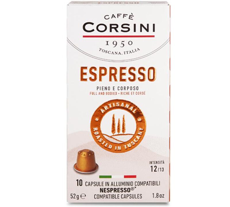 Corsini Nespresso* Original Compatible Pods Espresso x 10 image number 0