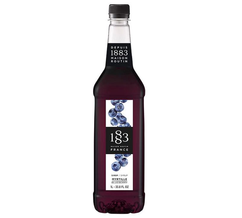 Sirop - Myrtille - 1 L - 1883 MAISON ROUTIN image number 0