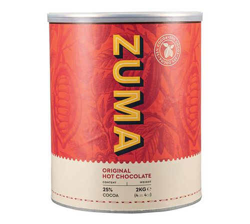 Zuma Original Hot Chocolate Powder suitable for vegetarians & vegans - 2kg