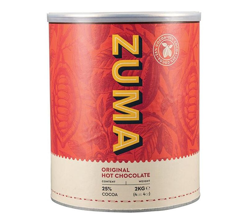 Zuma Original Hot Chocolate Powder suitable for vegetarians & vegans - 2kg image number 0