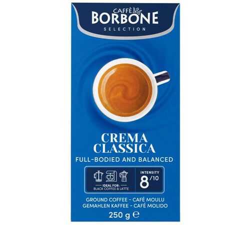 Caff&egrave; Borbone Ground Coffee Crema Classica - 250g