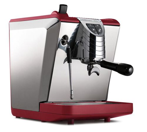 Machine &agrave; caf&eacute; NUOVA SIMONELLI OSCAR II rouge new version pour r&eacute;seau d'eau- Tr&egrave;s bon &eacute;tat