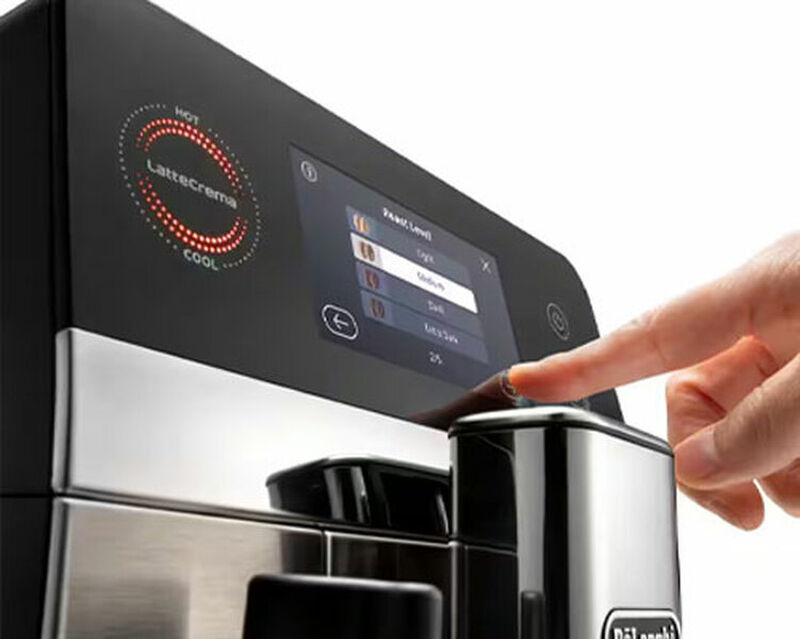 Delonghi - Kaffeevollautomat Eletta Ultra 4.3 ECAM 470.85.MB - Grau image number 4