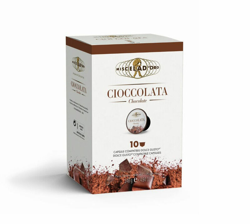 10 Nescaf&eacute;* Dolce Gusto* Compatible Pods Cioccolata &ndash; MISCELA D'ORO image number 0