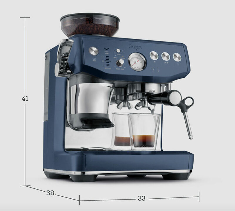 Sage The barista Express Impress Macchina da caff&egrave; espresso Blu Prugna image number 3
