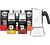 Bialetti pack with Italian coffee maker 6 cups + assortment of 5 packs of ground coffee (250g) image