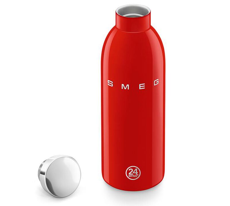 Bouteille isotherme double paroi rouge WBF01RD - Ann&eacute;es 50 - 50 cl- SMEG image number 4