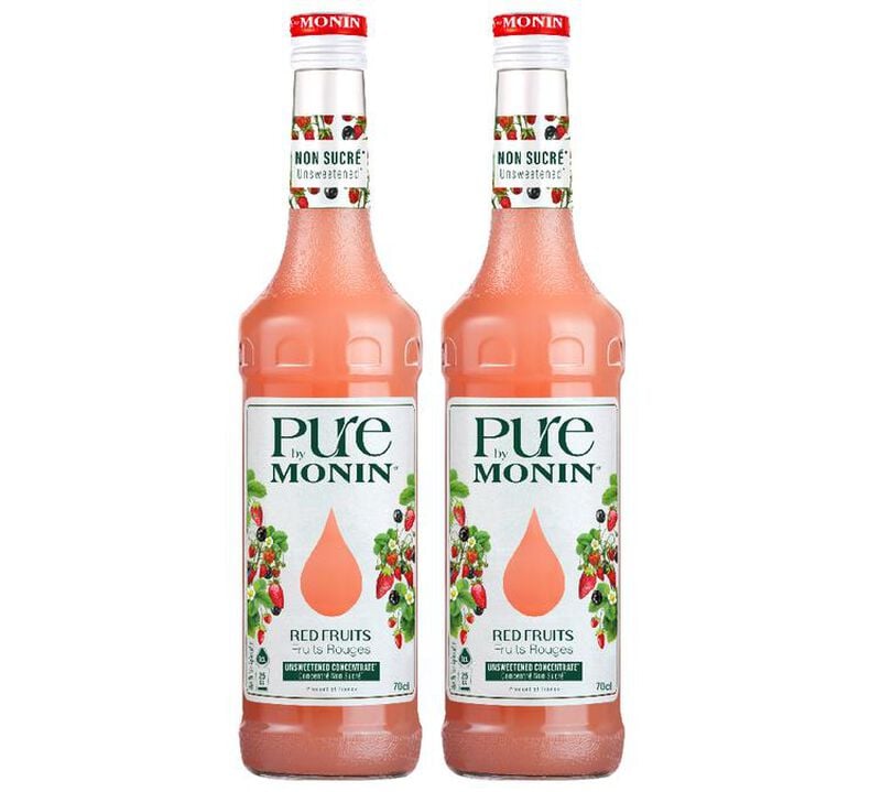 Pure by MONIN - Fruits rouges- 2x70 cl image number 0