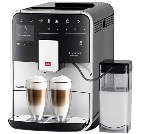 Expresso Broyeur Melitta Barista T Smart Connect&eacute;e Argent/Noir F830-101