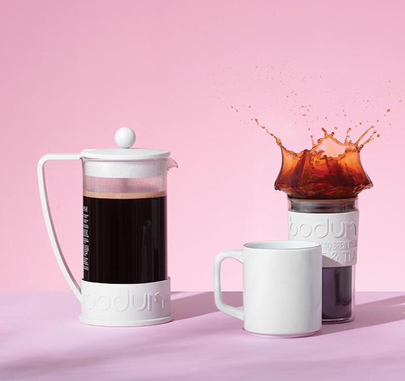 Bodum Brazil French Press in White - 1L image number 5