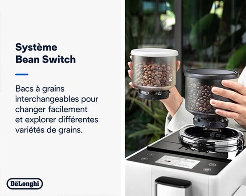 Expresso Broyeur DELONGHI Rivelia FEB 4455.W Blanc Arctique (Latte) image number 11