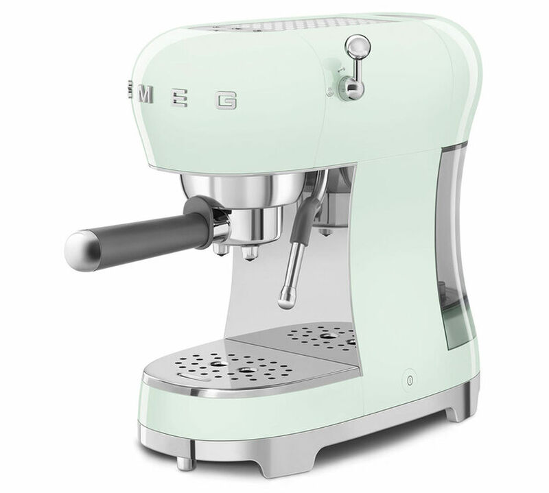 Machine expresso SMEG Vert d'eau ECF02PGEU Ann&eacute;es 50 image number 1
