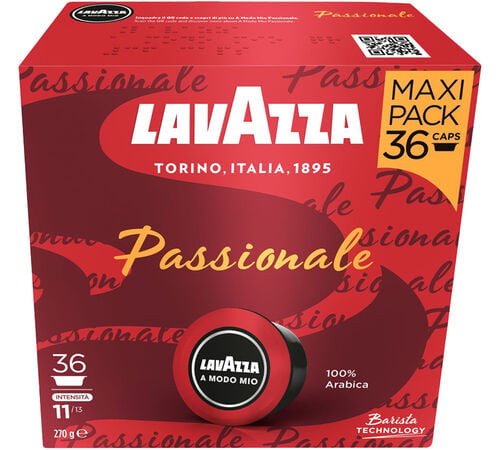 36 Capsules caf&eacute; A Modo Mio Passionale - LAVAZZA