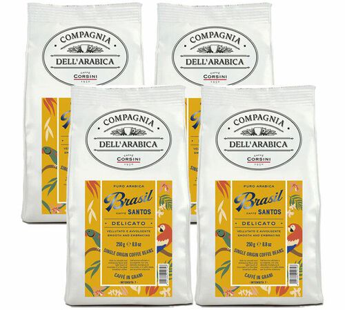 Caff&egrave; Corsini Santos Brazil Coffee Beans - 1kg