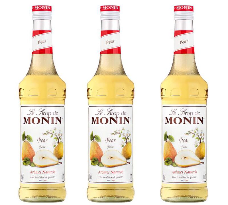 Lot Sirop- Poire - 3 x 70 cl MONIN image number 0