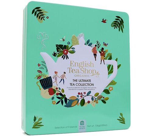 English Tea Shop Ultimate Organic Tea Collection - 72 Tea Bags