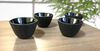 Set of 4 black cast iron cups - 12cl image number 2
