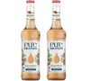 Pure by MONIN - P&ecirc;che et Abricot - 2 x 70 cl image number 0