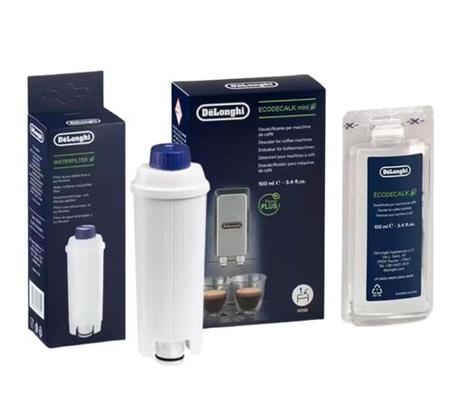 Delonghi kit: water filter cartridge +EcoDecalk descaler