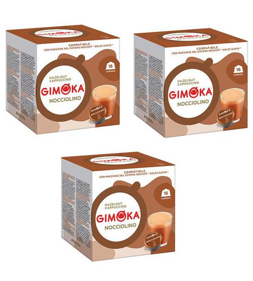 48 capsule compatibili Nescafe* Dolce Gusto* Nocciolino &ndash; Gimoka