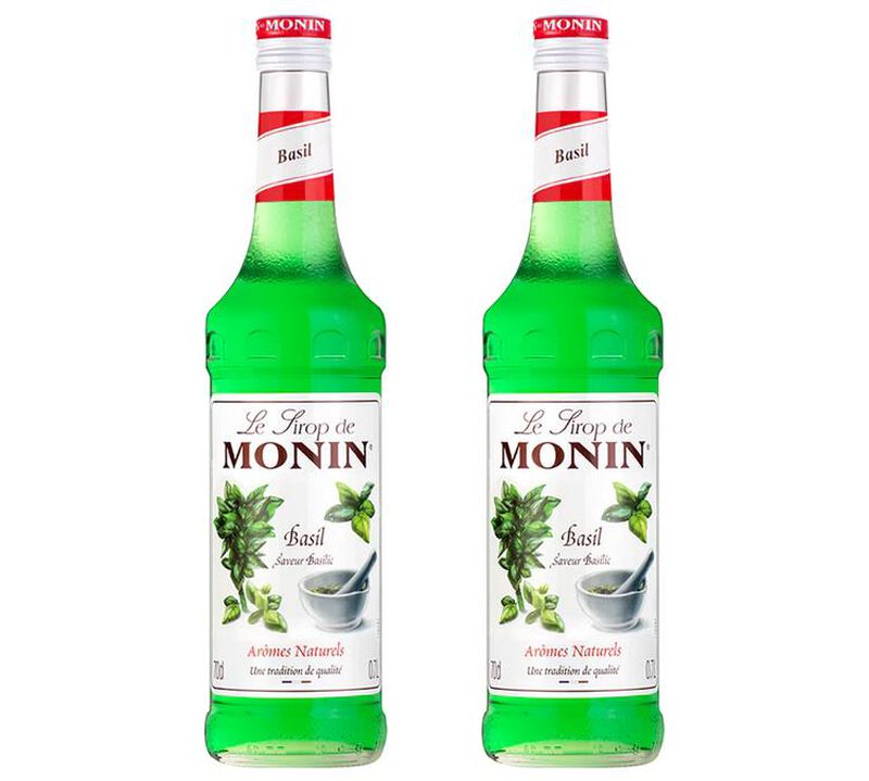 Sirop Monin - Basilic - 2 x 70 cl image number 0