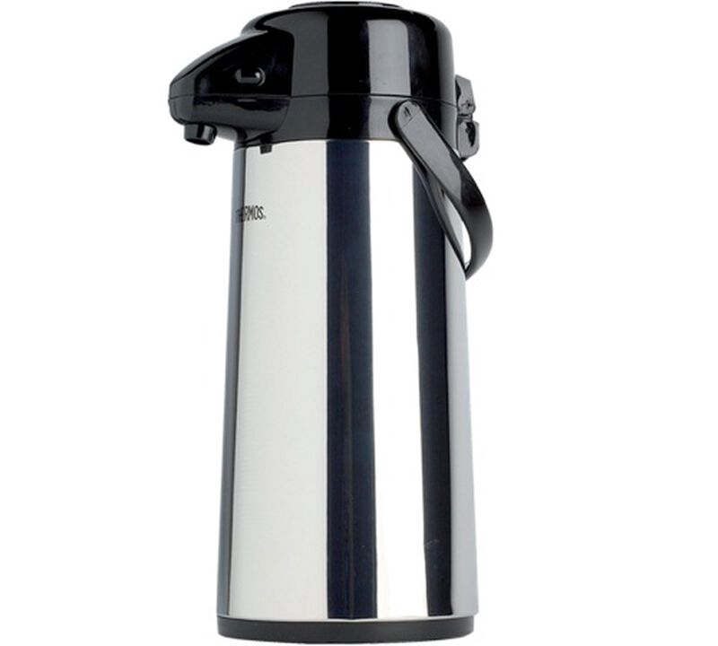 Thermos Thermal Coffee Jug with Pump Action Chrome - 1.9L image number 0