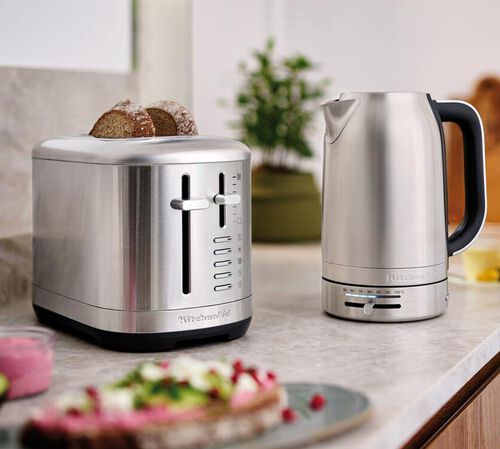 Set Petit-D&eacute;jeuner Bouilloire et Grille-pain Inox - KitchenAid image number 3