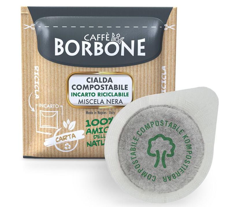 Caff&egrave; Borbone ESE Pods Miscela Nera x50 image number 0